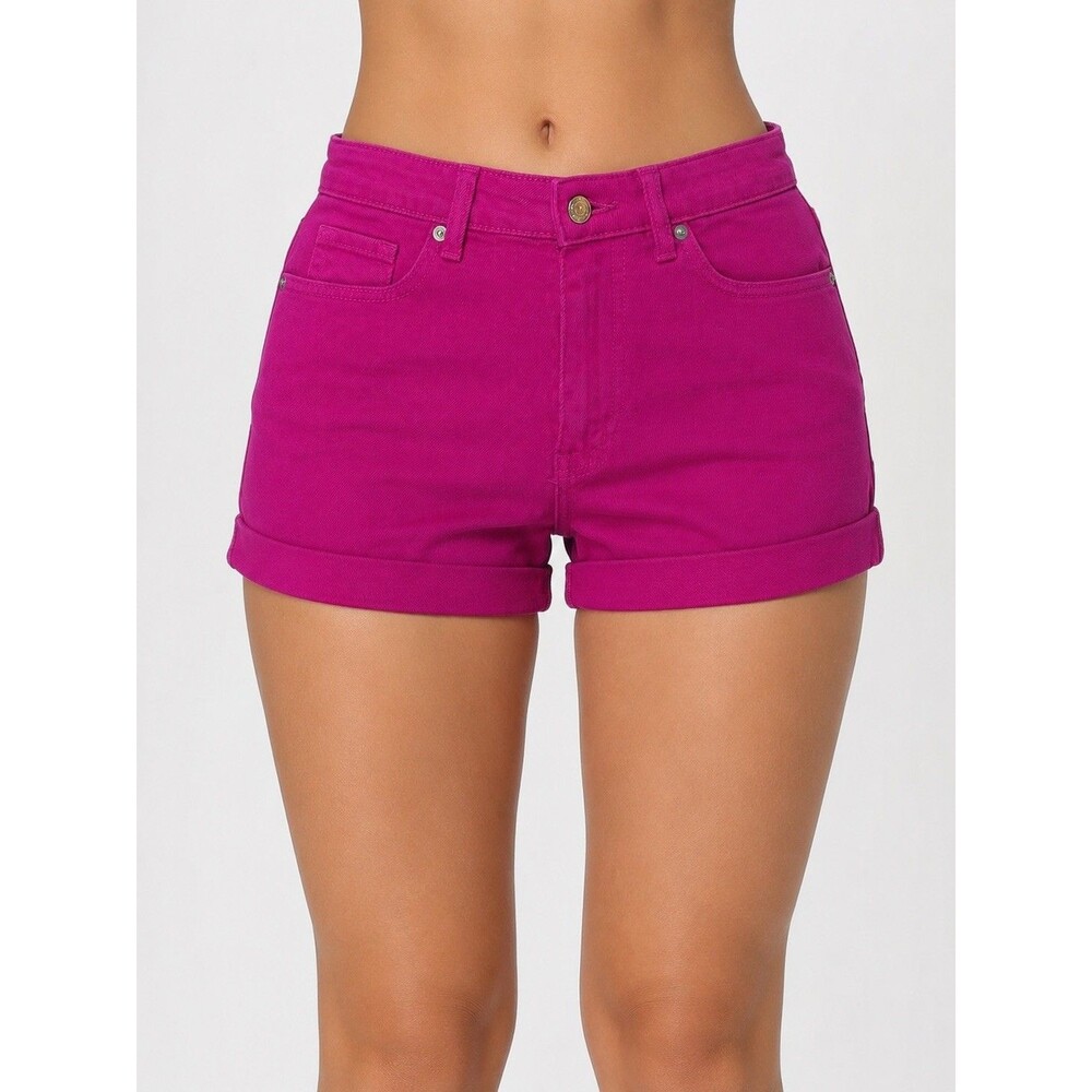 Wild Fable Womens Highest Rise Rolled Cuff Shorts, Pink Size 0/25Waist